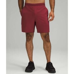 Lululemon pace breaker lined shorts maroon men's size medium
